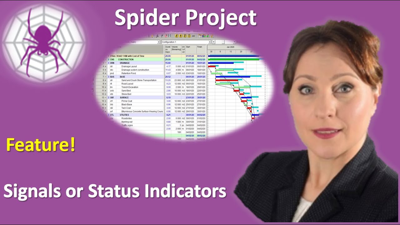 Spider Project Feature - Signals or Status Indicators