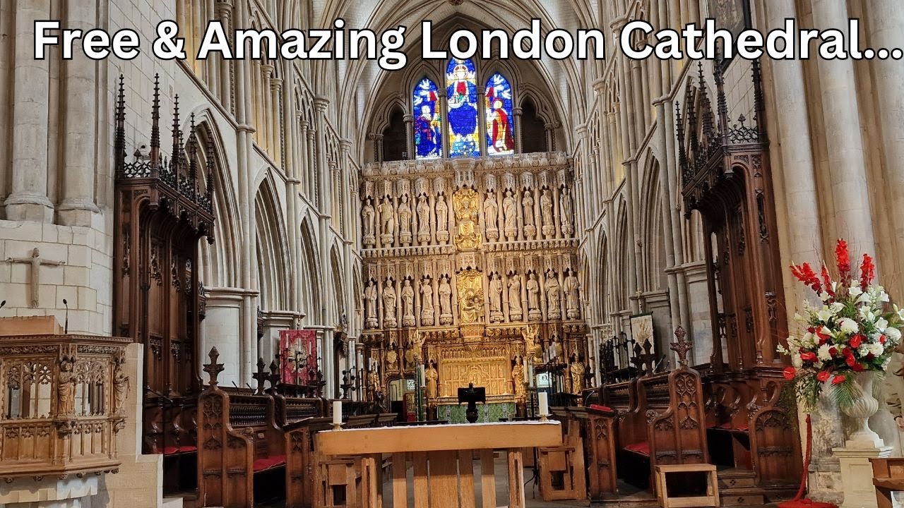 The Beautiful But So Often Missed - Southwark Cathedral ⛪🤩
