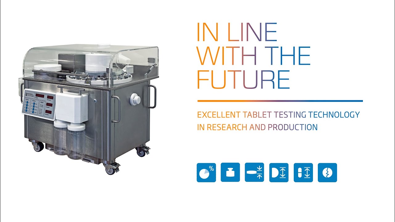 UTS NIR - Automatic Tablet Testing System with Büchi NIR - Kraemer & Ischi