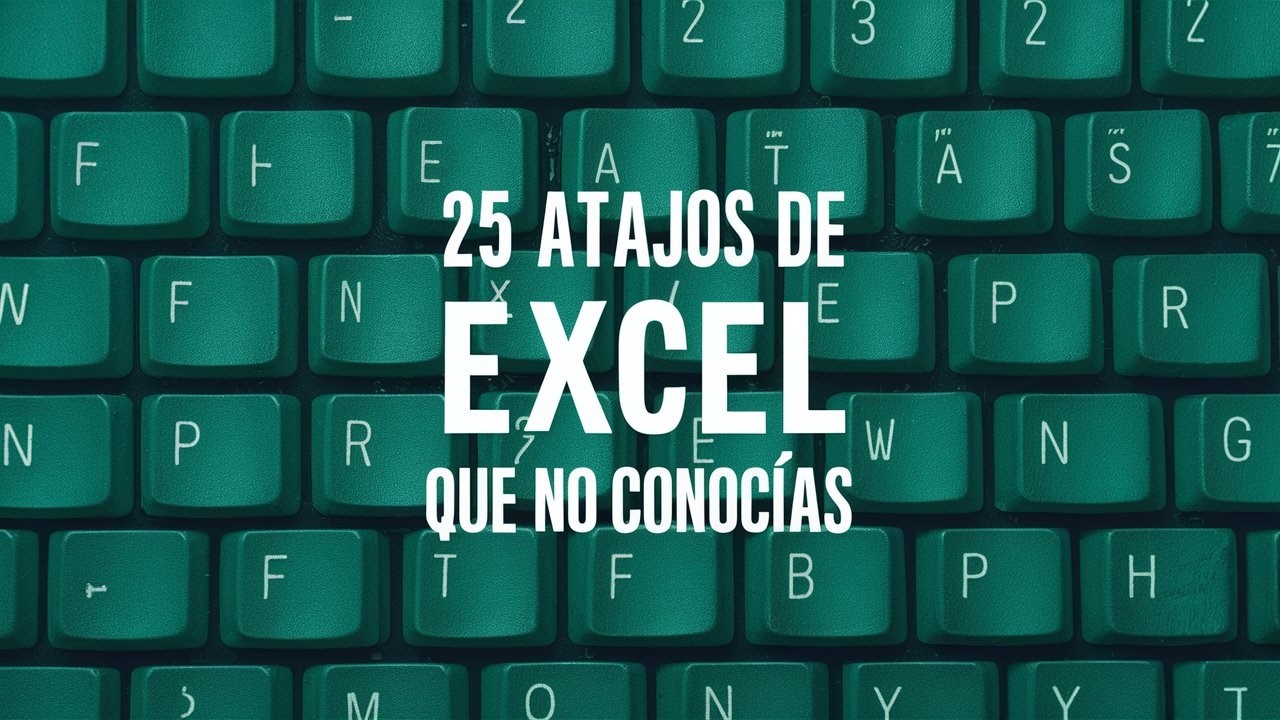 25 ATAJOS de TECLADO Imprescindibles en EXCEL que No Conoc&iacute;as✅