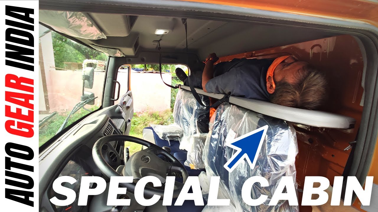 Special Sleeper Cabin Truck || Day Cabin Convert To Sleeper