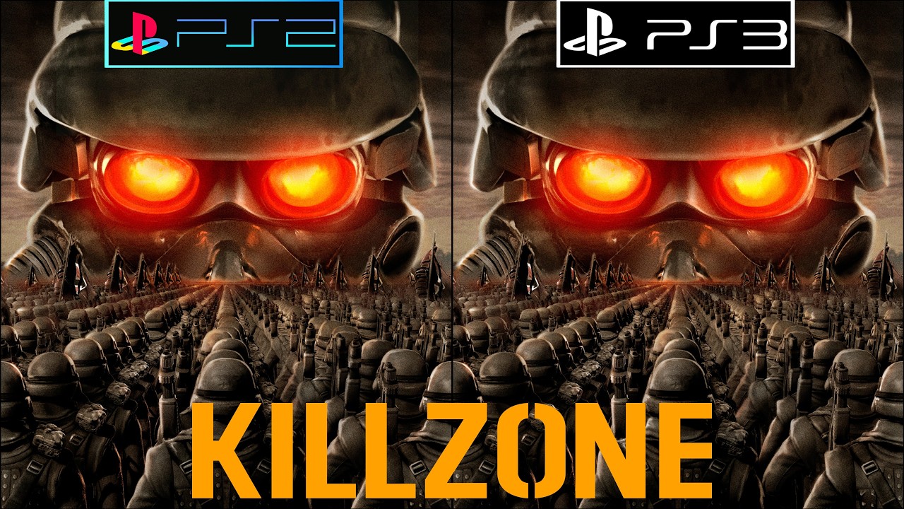 Killzone PS2 против PS3 &mdash; Сравнение графики &mdash; Частота кадров &mdash; Время загрузки &mdash; 4K