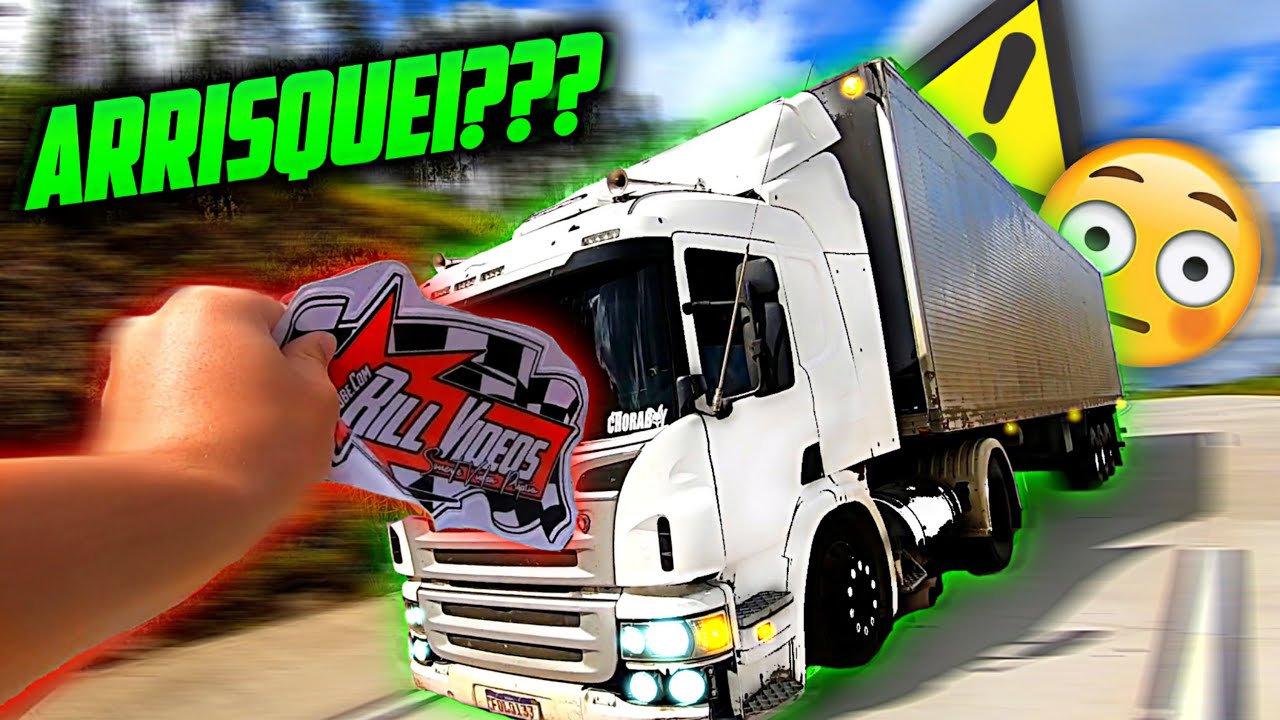 NÃO FAÇA ISSO EM CASA!!! - ARRISQUEI DURANTE A PERSEGUIÇÃO AO CAMINHÃO ARQUEADO DA BR-101??? | EP-13