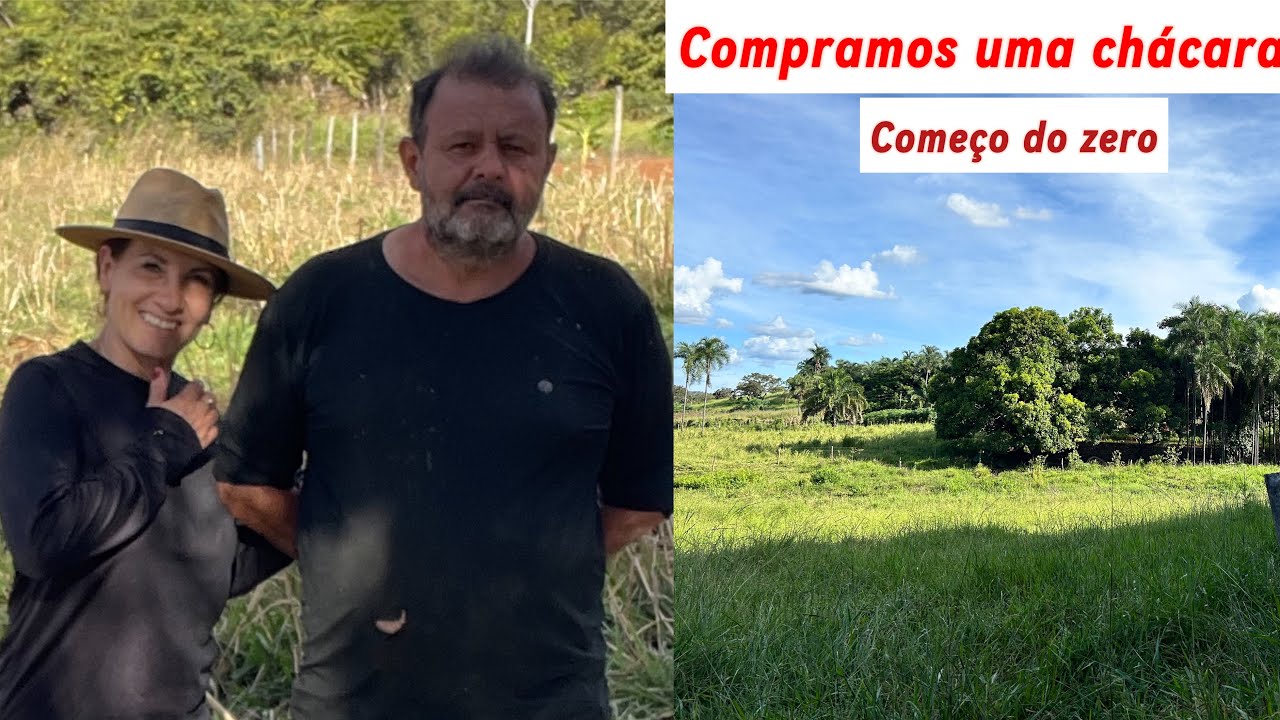 Compramos uma chácara e vamos mostrar pra vcs . Muita água e muito verde.__001