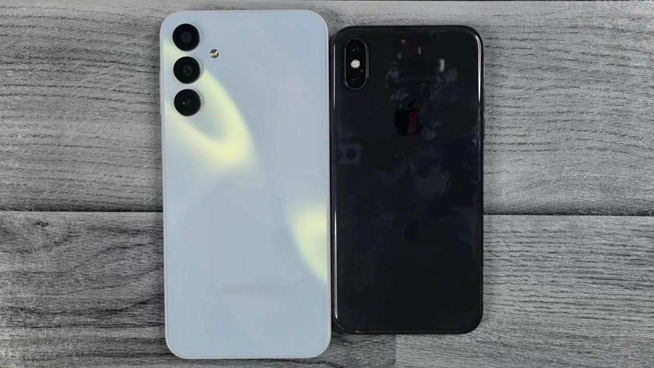 iPhone X vs SAMSUNG A15