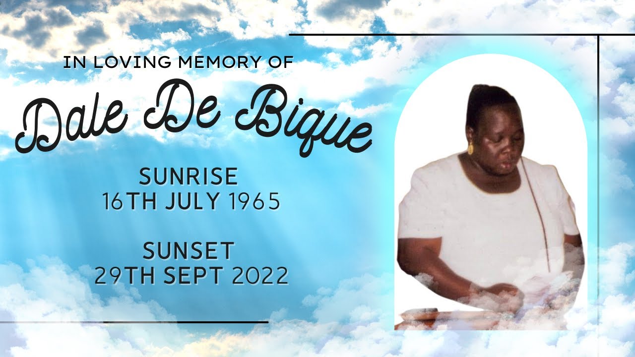 Funeral Service of the late Dale De Bique | Kingstown St Vincent and the Grenadines