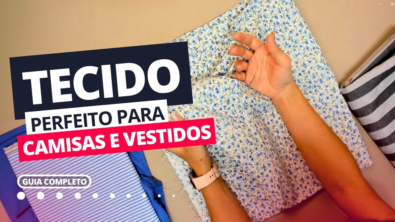 Tricoline: O Tecido perfeito para camisaria e Vestidos| Josi Faria