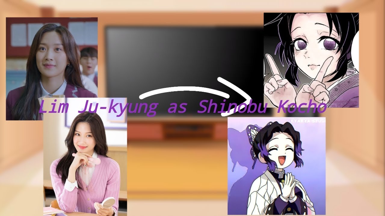 🌠True beauty||Lim Ju-kyung As Shinobu Kocho||Gacha React||Ships:Giyushino and more||Only 🇧🇷||
