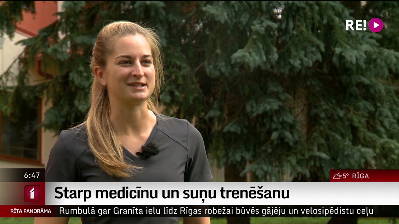 Starp medicīnu un suņu trenē&scaron;anu
