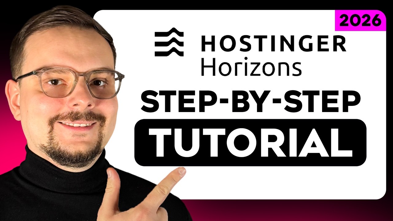 Учебное пособие по Hostinger Horizons - 2026 | Быстрое создание интернет-магазина | Как использов...