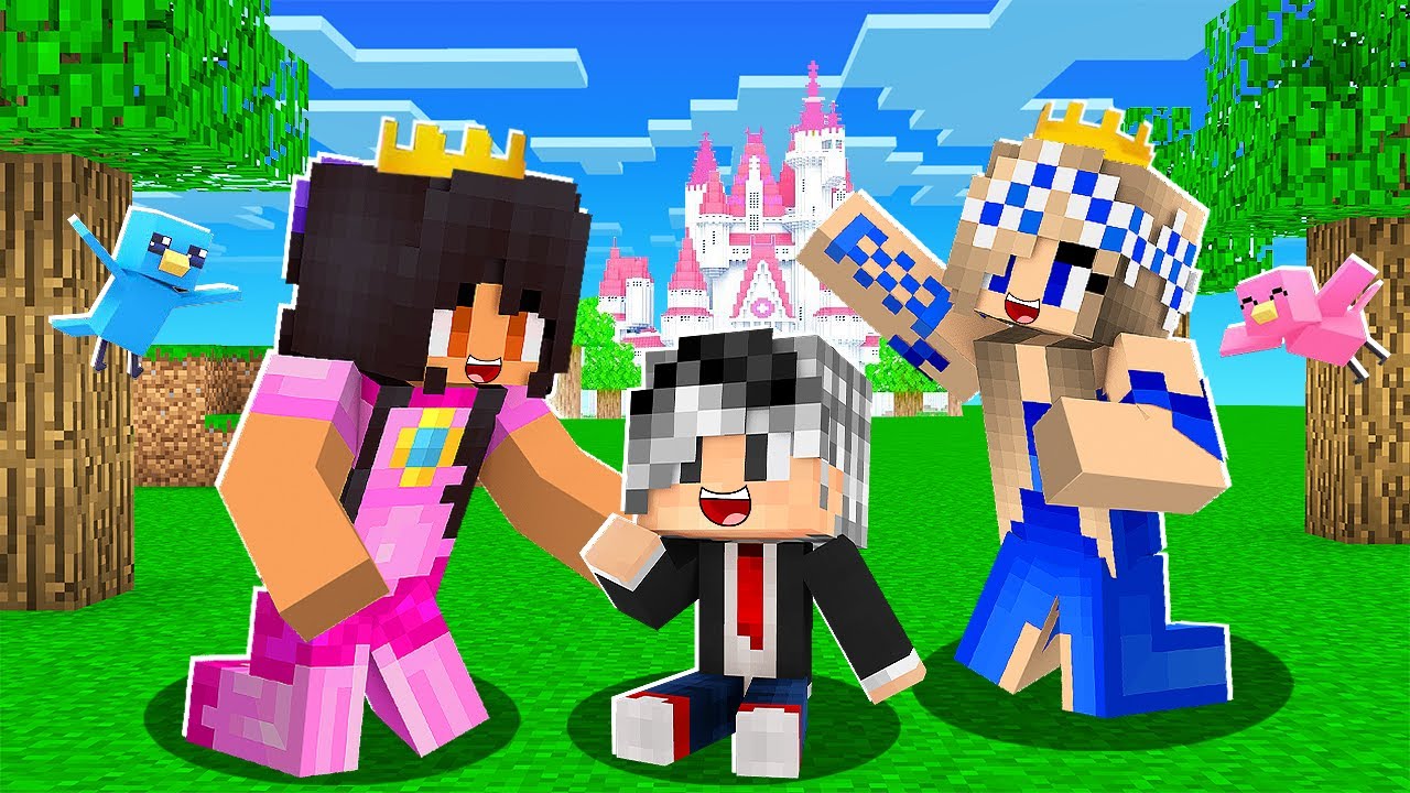 PRENSES KIZLAR Beni Sahiplendi - Minecraft