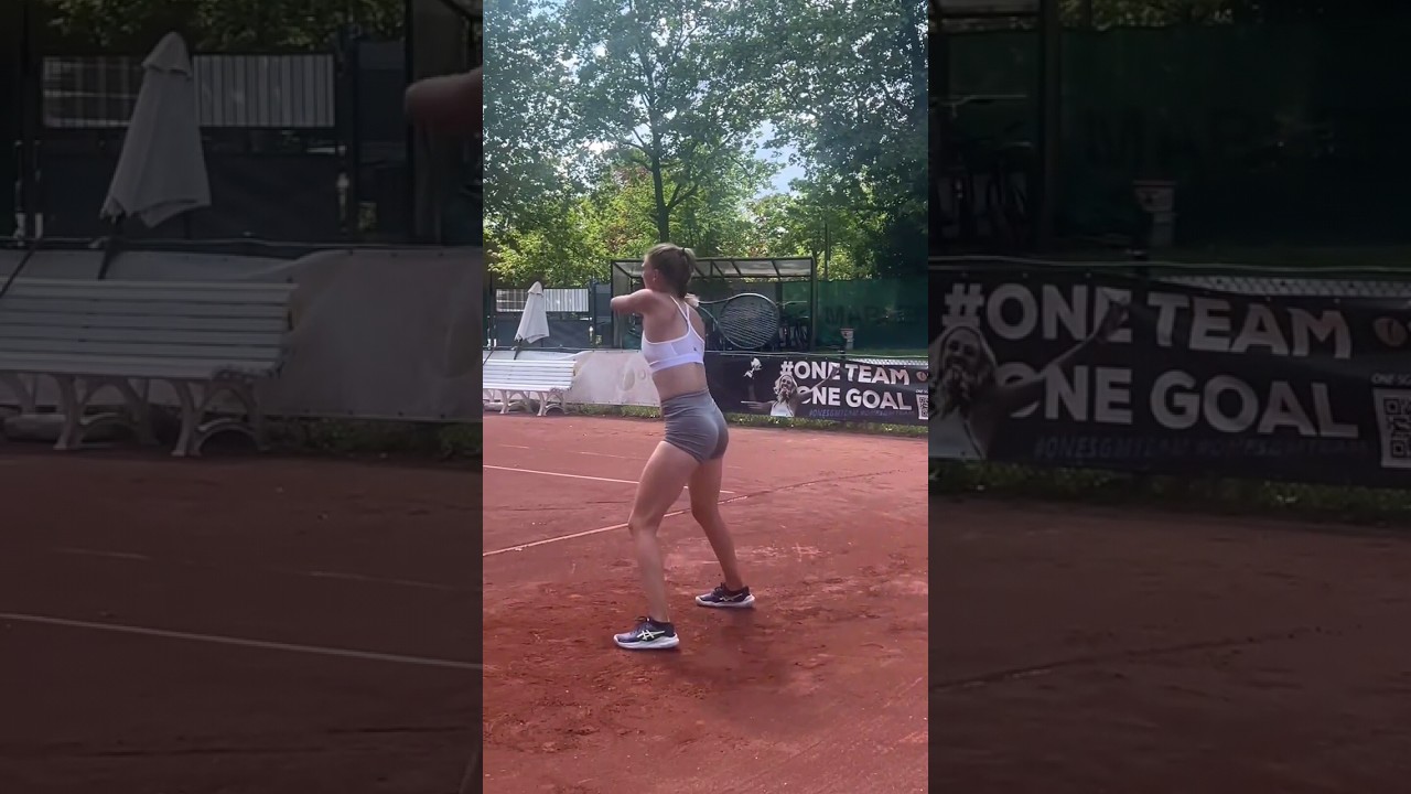 Julia Avdeeva #tennis #women #athlete #training
