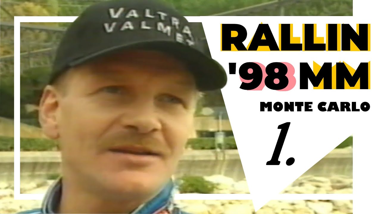 KANKKUNEN ON YKKÖNEN? - RALLIN MM 1998 - MONTE CARLO