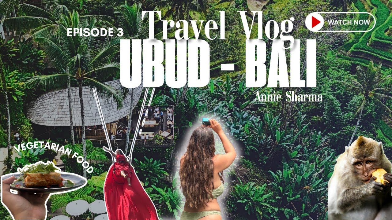Ubud, Bali Travel Vlog 2026 - Monkey Forest & Famous Bali Swing 😍 WORTH IT or NOT? #ubud 