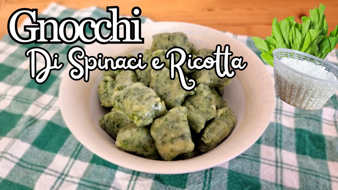 Ньокки со ШПИНАТОМ и РИКОТтой: ПРОСТОЙ и ВКУСНЫЙ РЕЦЕПТ ВКУСНОГО ИТАЛЬЯНСКОГО БЛЮДА.