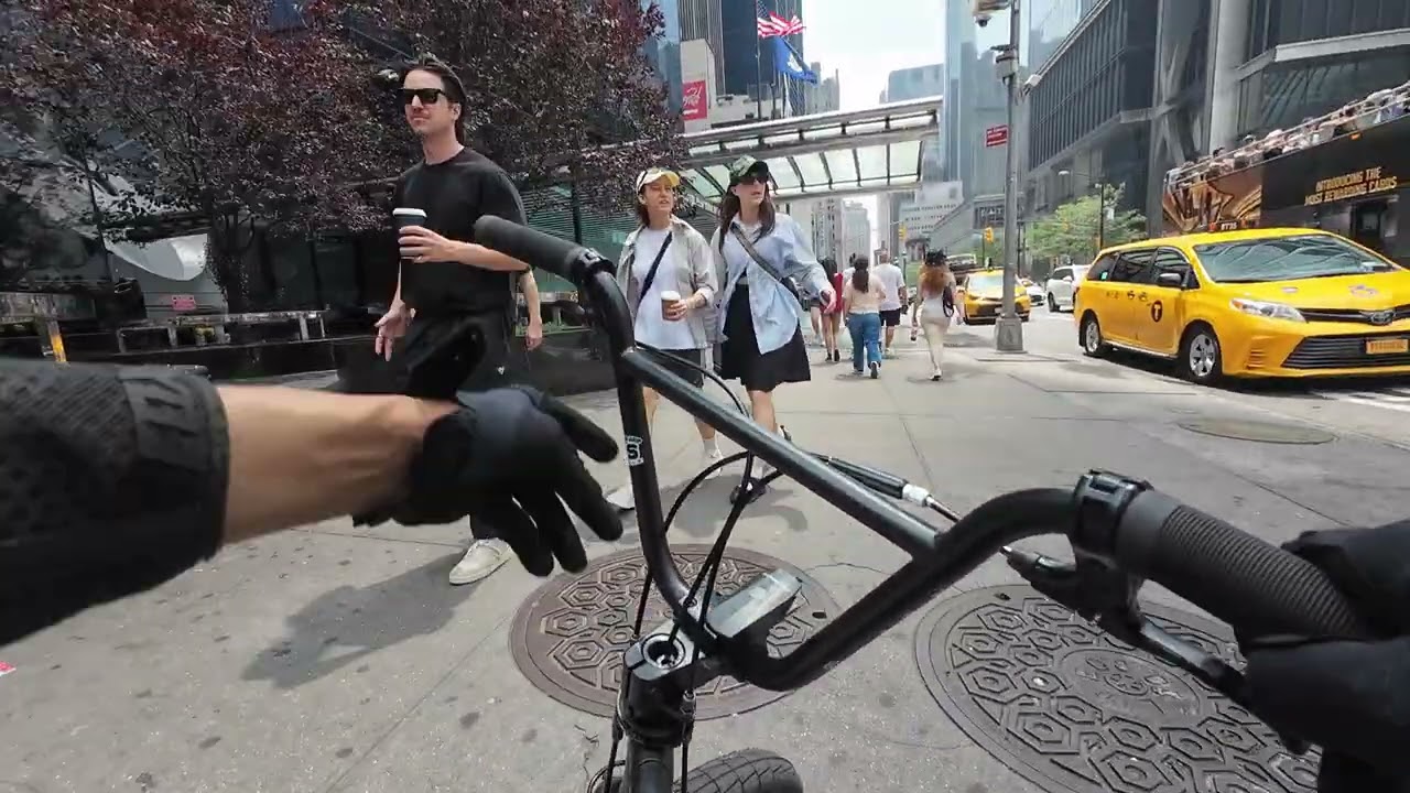 July 26 2025 riding to brooklyn banks skate park