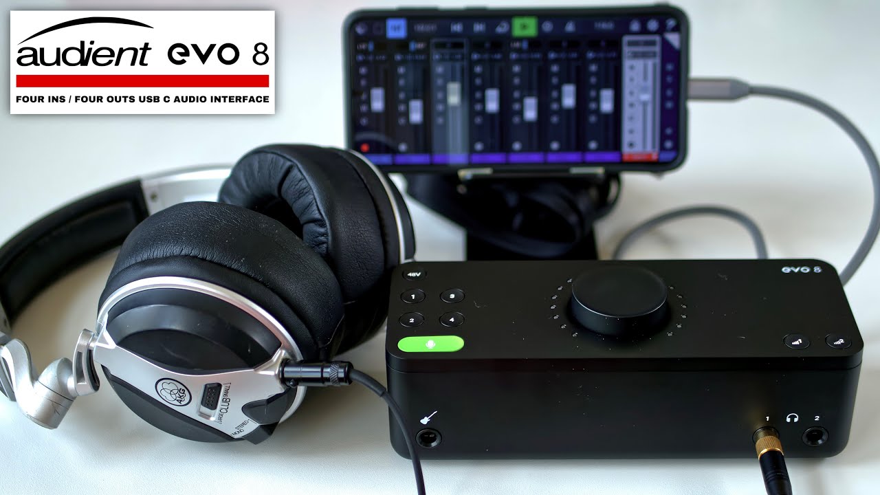 Audient Evo 8 USB C Audio Interface Review