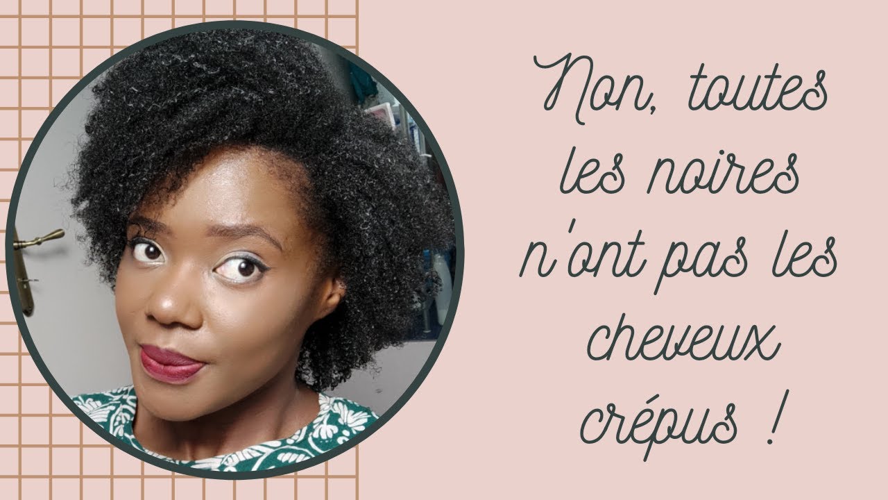 NON TOUTES LES NOIRES N'ONT PAS TOUTES LES CHEVEUX CR&Eacute;PUS. LE CHEVEU AFRO PEUT &Ecirc;TRE FRIS&Eacute; OU BOUCL&Eacute;