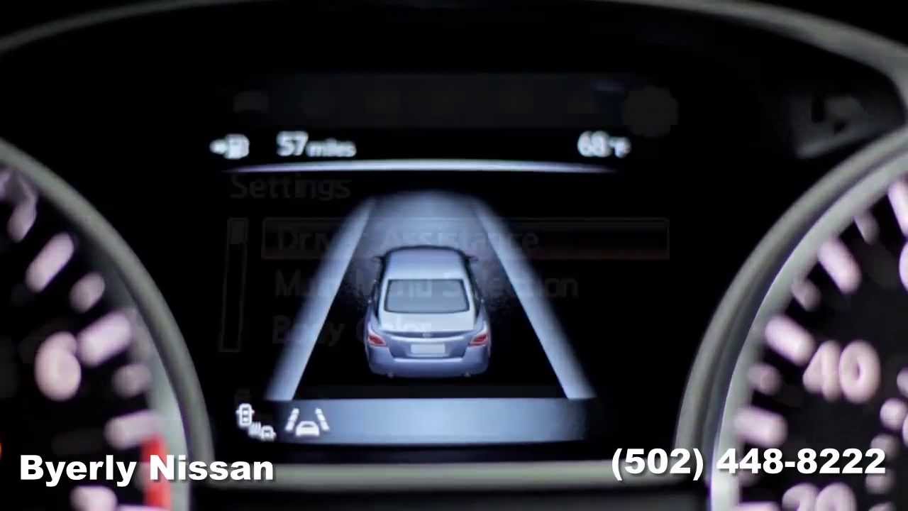 How to use the Vehicle Information Display on your 2014 Nissan Altima from Byerly Nissan