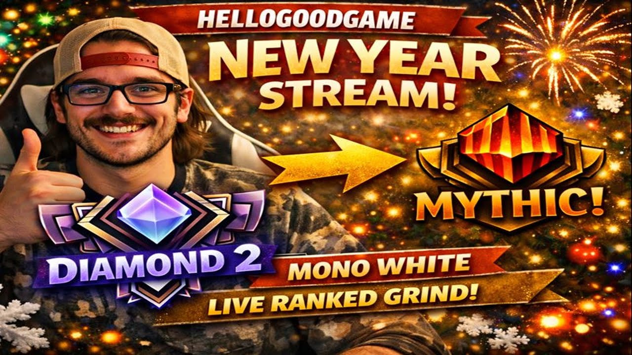 MTG Arena LIVE: Diamond 2 &rarr; Mythic Rank Grind (Holiday Stream Part 3!)