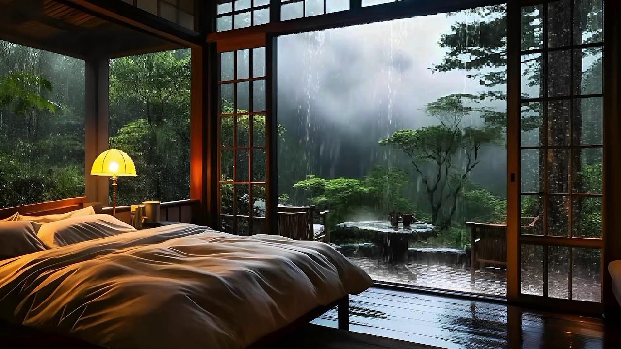 SLEEP IN MINUTES - Calming Sleep Music + Deep Insomnia Relief | Rain Sounds for Anxiety