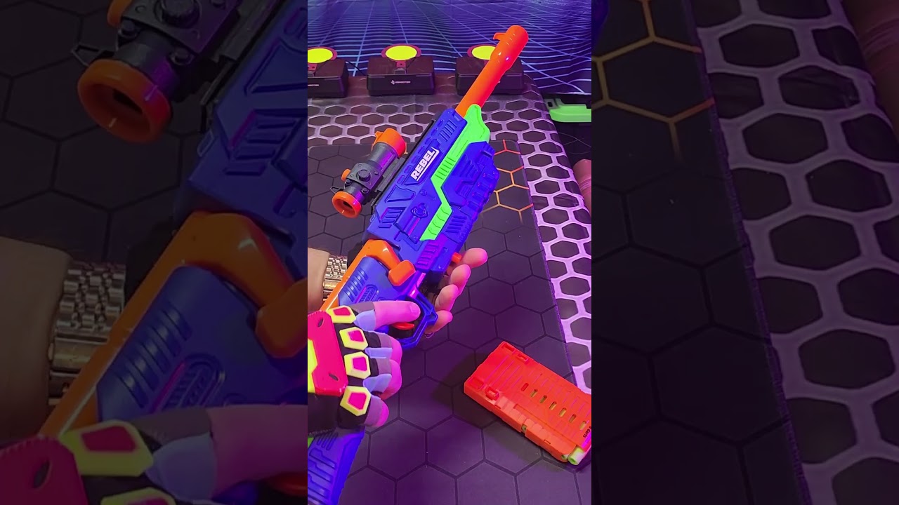 A Cheap Bolt Action Nerf Blaster