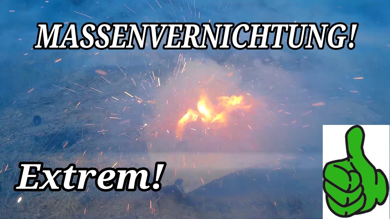 Massenz&uuml;ndung! MEGA CRACKLING! | Pyrospeed HD |
