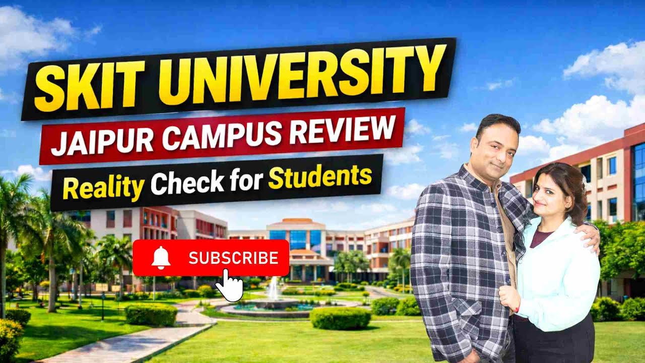 SKIT University Jaipur Campus Review | Reality Check for Students @SKITJaipurOfficial