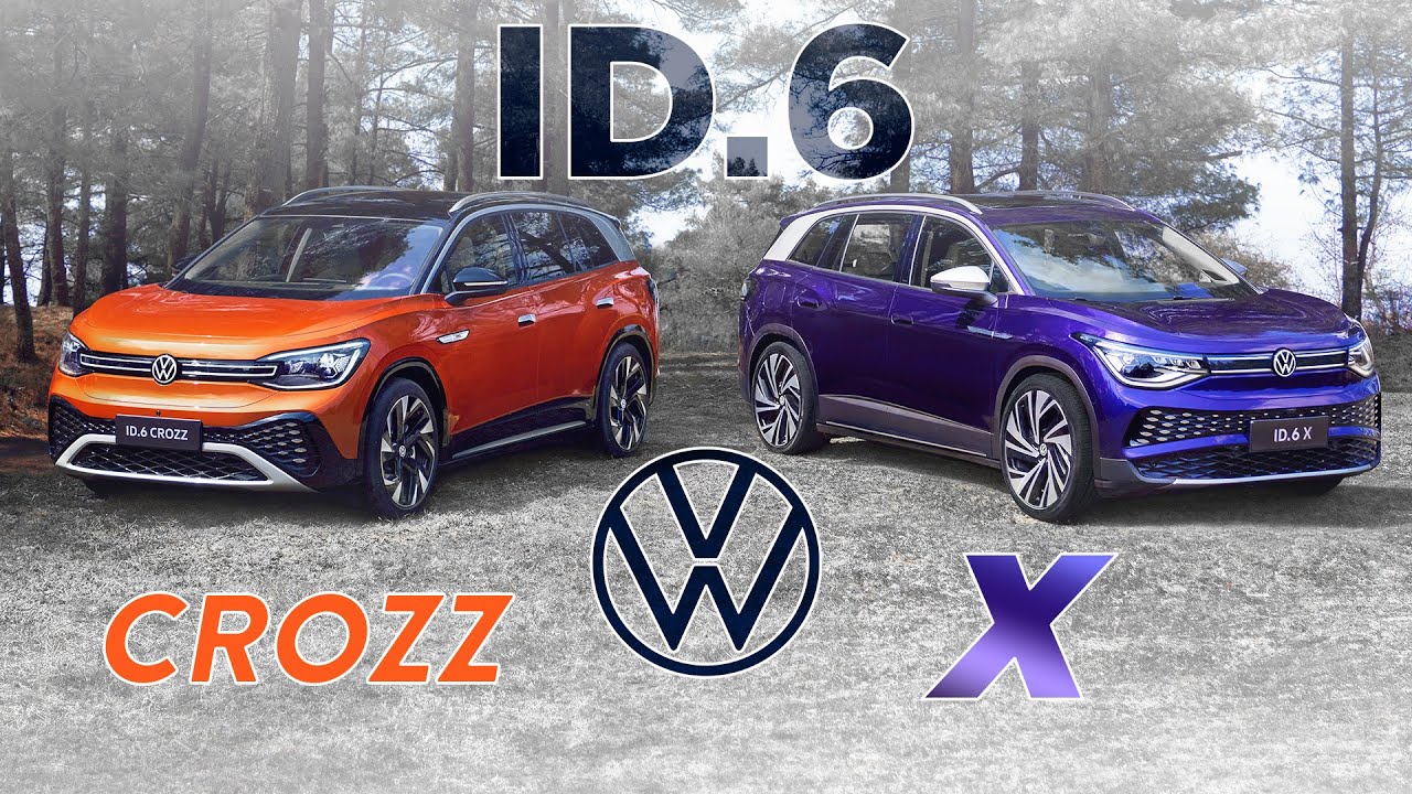 Volkswagen Reveals ID.6 CROZZ And ID.6 X | Shanghai Auto Show