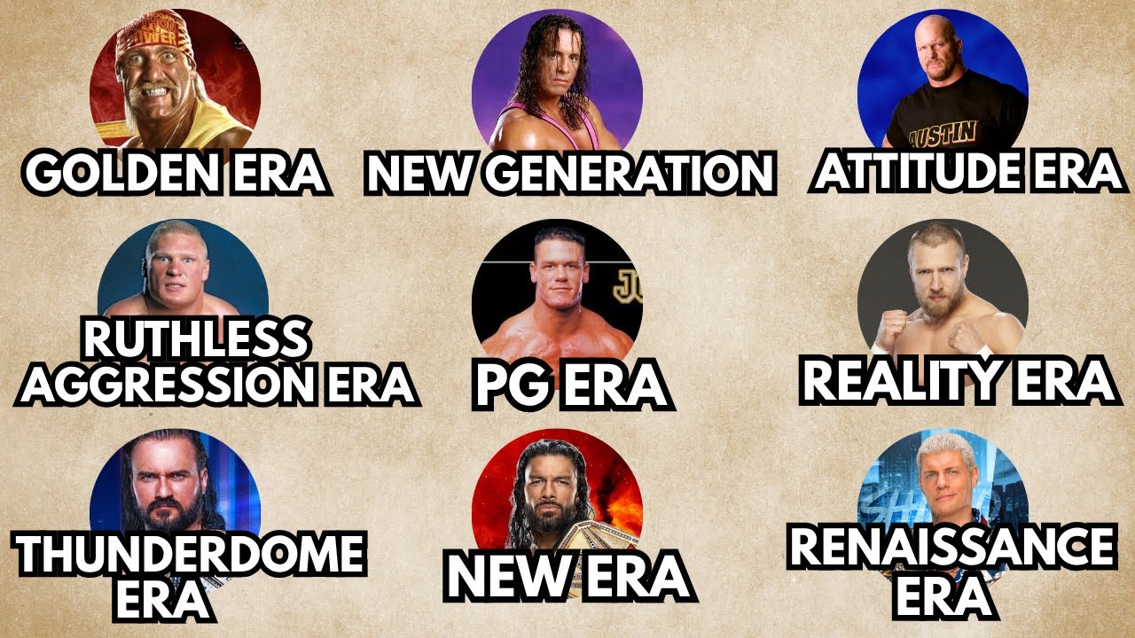 Every WWE Era Explained in 10 Minutes