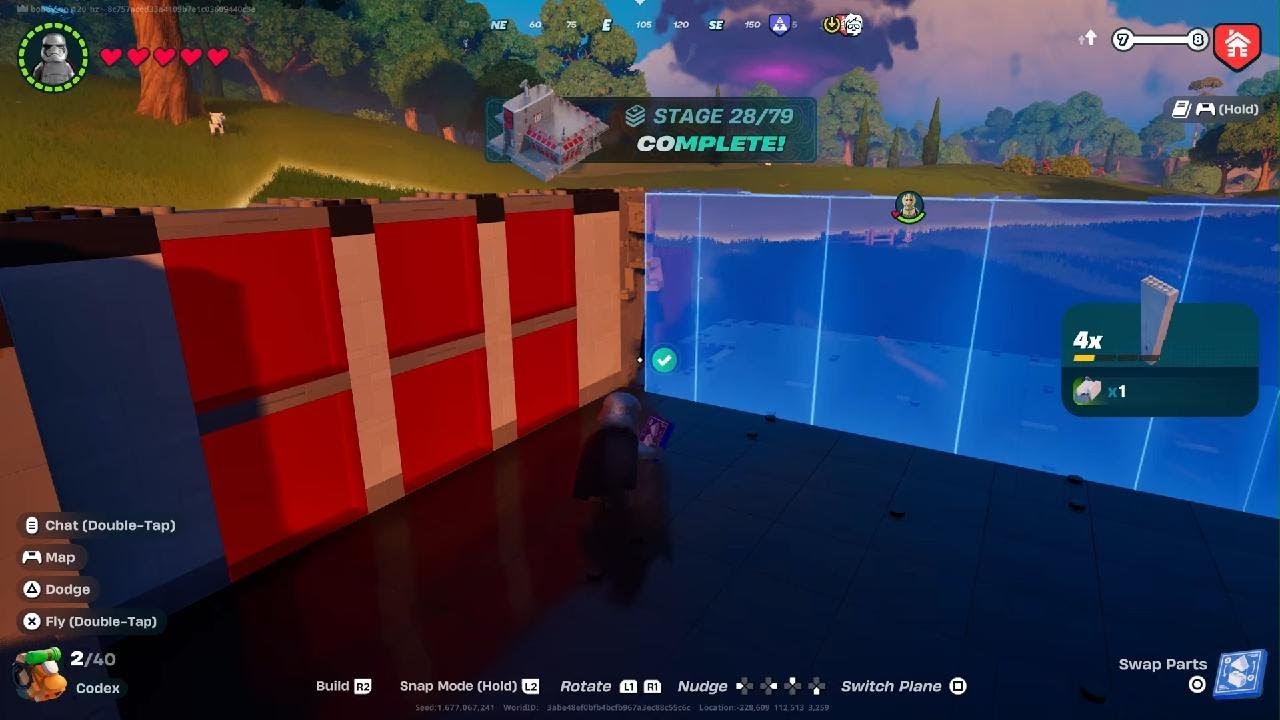 Fortnite but lego