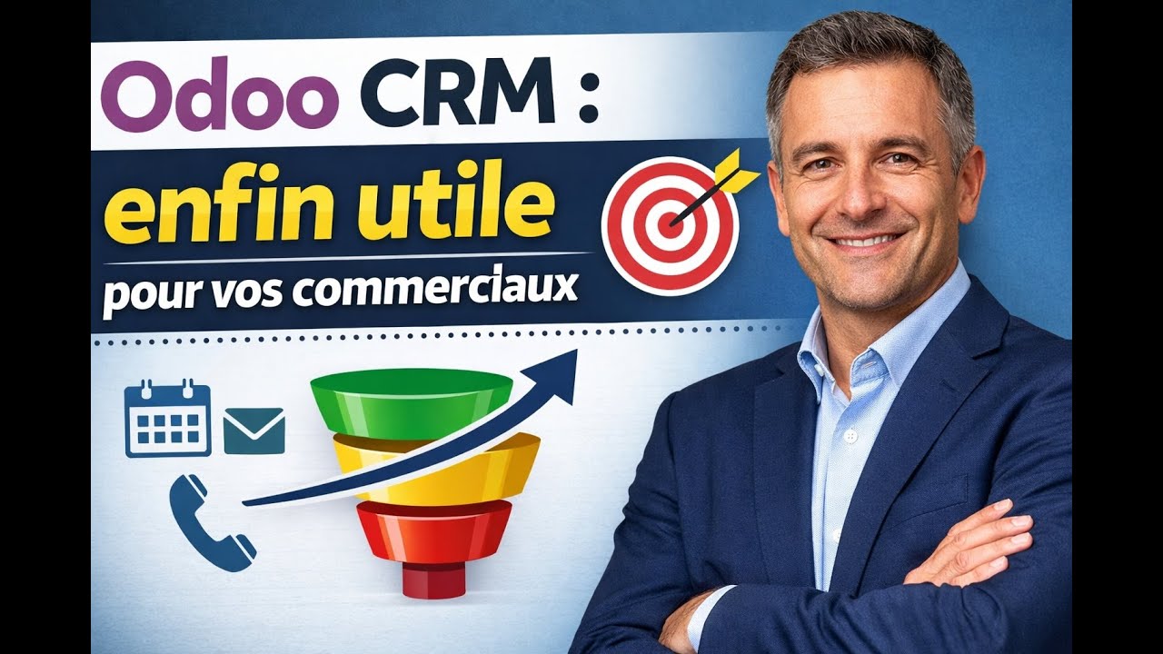 Odoo CRM : comment structurer le travail des équipes commerciales (pistes, opportunités, suivi)