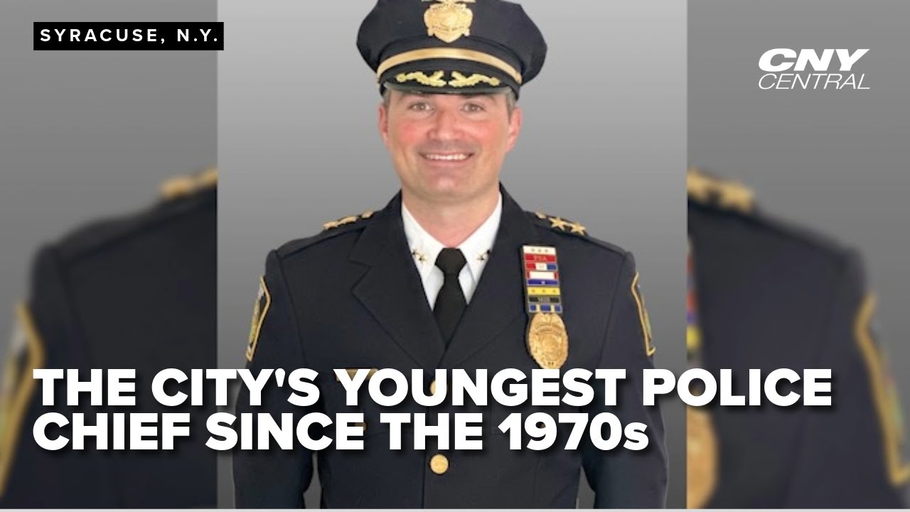 Mark Rusin sworn in as Syracuse Police Chief; the youngest since 1970