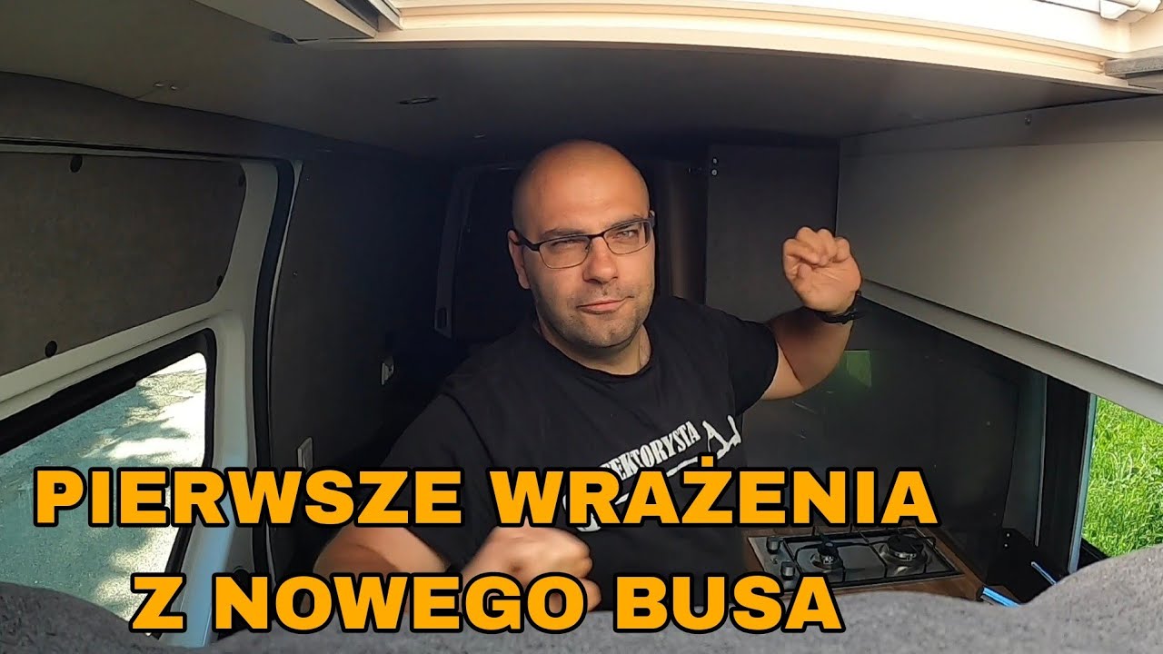 Wyruszyłem na Tamize. Jak się mieszka w nowym busie?