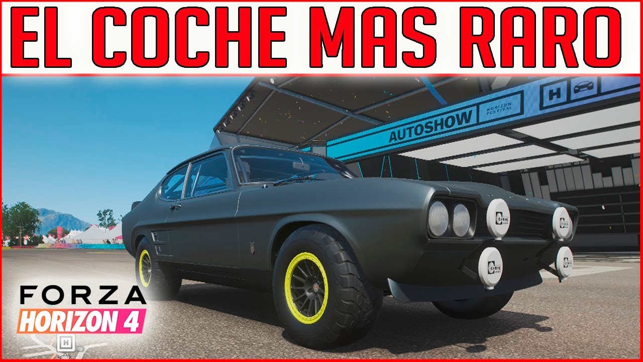 EL COCHE MAS RARO DE FORZA HORIZON 4, EL FORD CAPRI FORZA EDITION