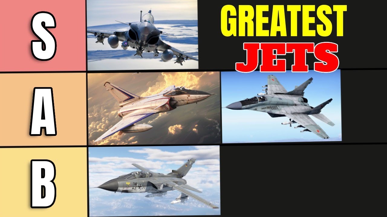 Ranking EVERY Rank 8 Jet In War Thunder