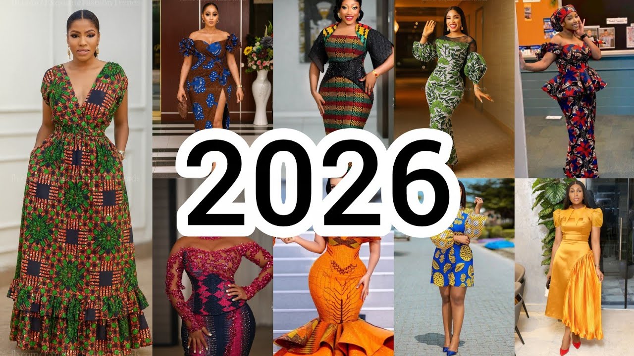 2026 TRENDY AND HOTTEST ANKARA GOWN STYLES/ANKARA LONG & SHORT GOWN DESIGNS /TRENDING ANKARA STYLES