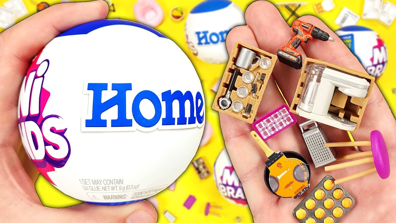 Открытие серии Mini Brands Home