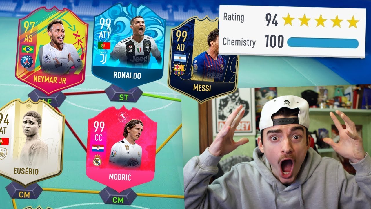 IL MIO NUOVO RECORD !!! 194 RATED FUT DRAFT CHALLENGE !!! FIFA 19 ULTIMATE TEAM ITA