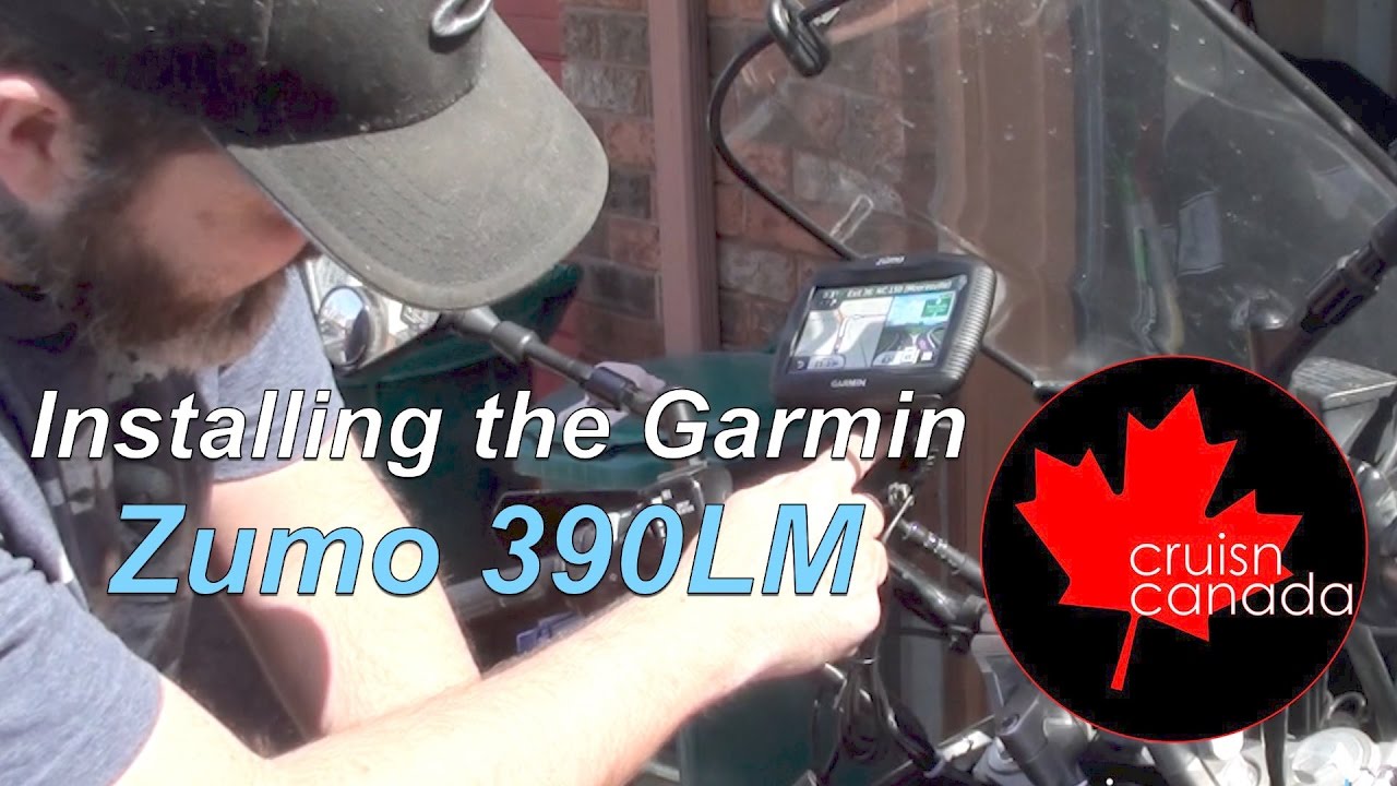 Garmin Zumo 390LM Motorcycle Install