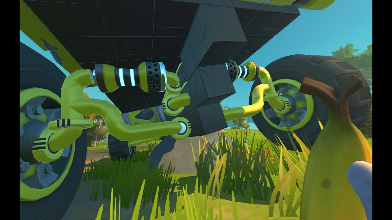 Scrap Mechanic Survival | HowToBuild - Stable Heavy Load Suspension - Tutorial