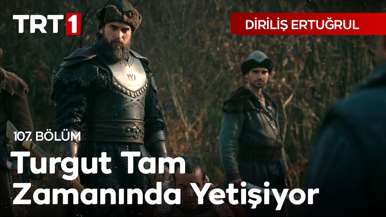 Diriliş Ertuğrul 107. Bölüm - Turgut tam zamanında yetişiyor