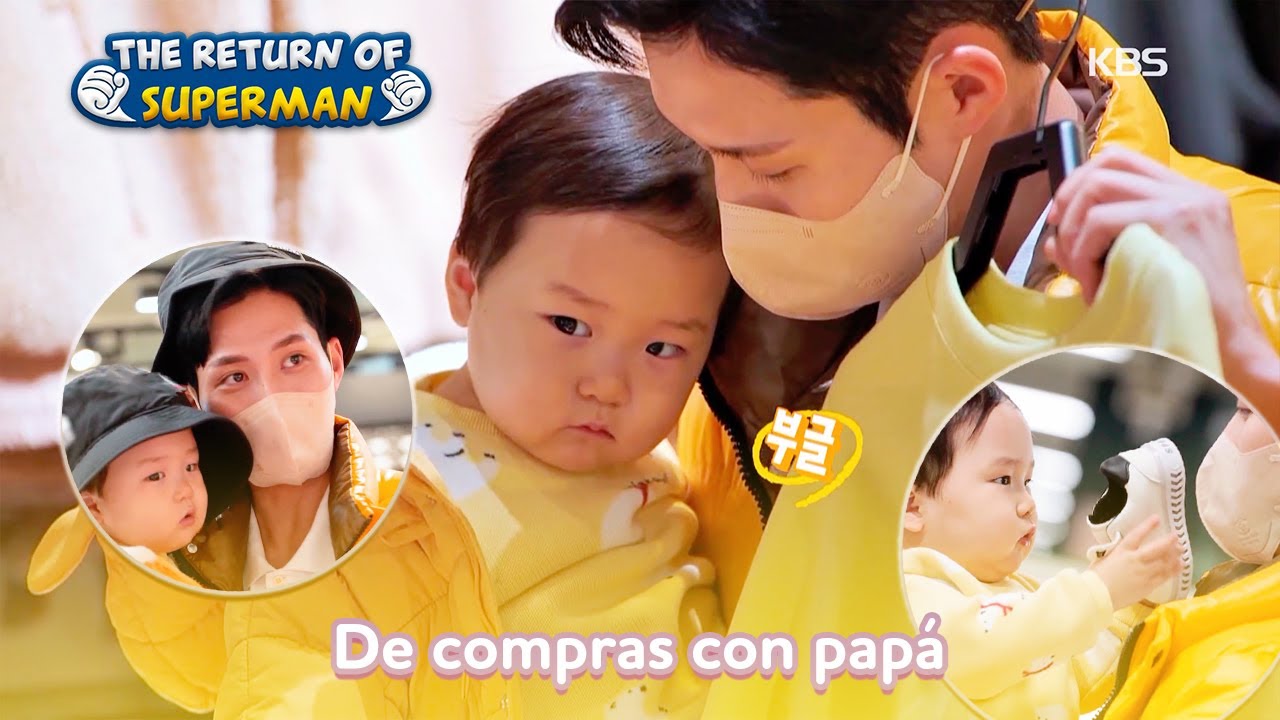 [ESP SUB] Eunwoo💙 De shopping con papá 🛍️ 🛒 | The Return of Superman | KBS 23.03.05