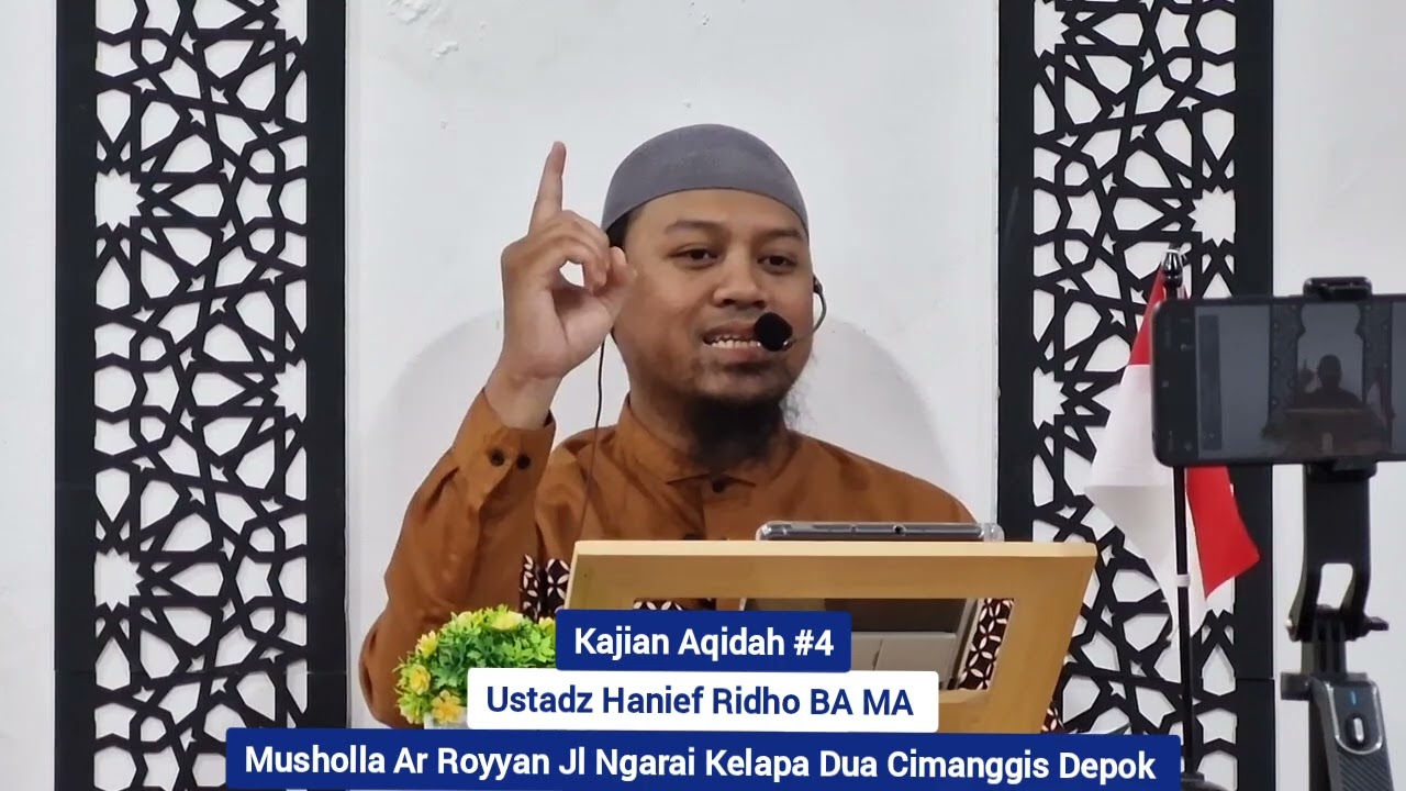 Kajian Aqidah #4 oleh ustadz Hanief Ridho BA MA Sabtu 14 Februari 2026