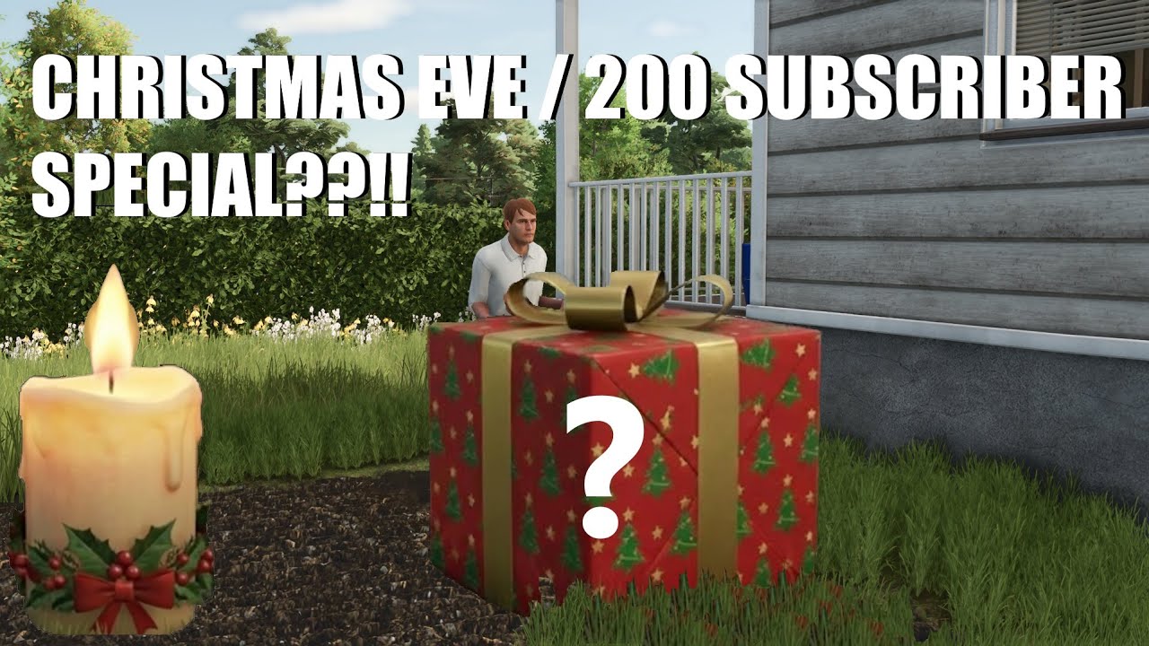 200 subscriber/Christmas Special For You!!!! | FS25 Mod Showcase