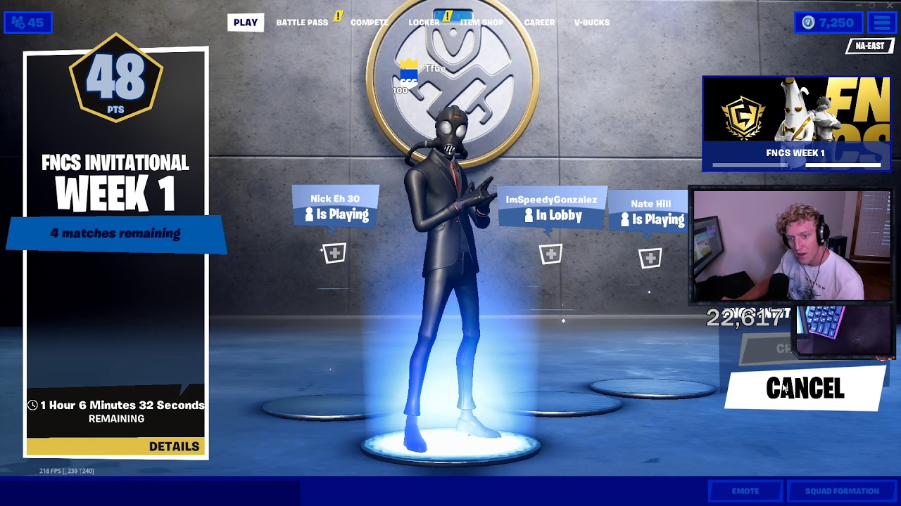 tfue died to Zip line bug in fncs