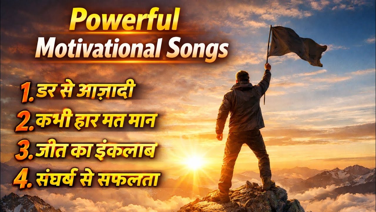 Powerful Motivational Songs | Best Inspirational Songs | Non Stop Motivation Songs | Ai SongVibes 