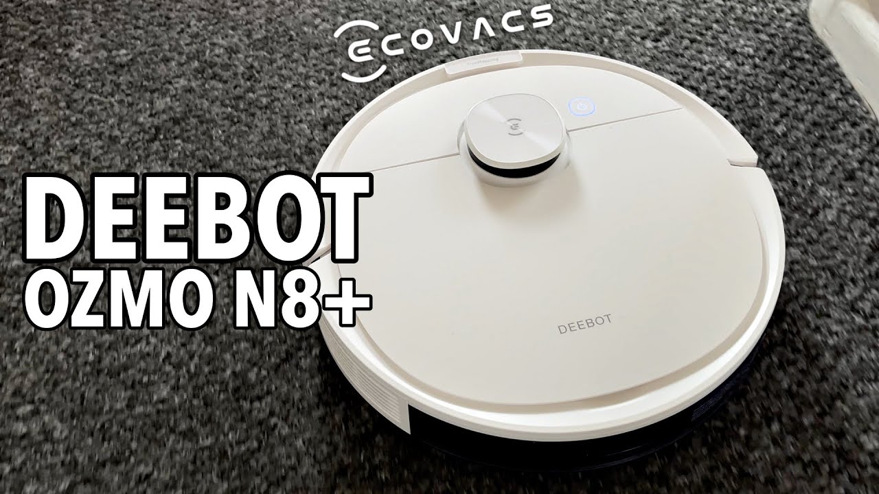 ECOVACS DEEBOT OZMO N8+ Powerful Next-GEN, 2in1 Robot Vacuum Cleaner with TrueMapping Technology!