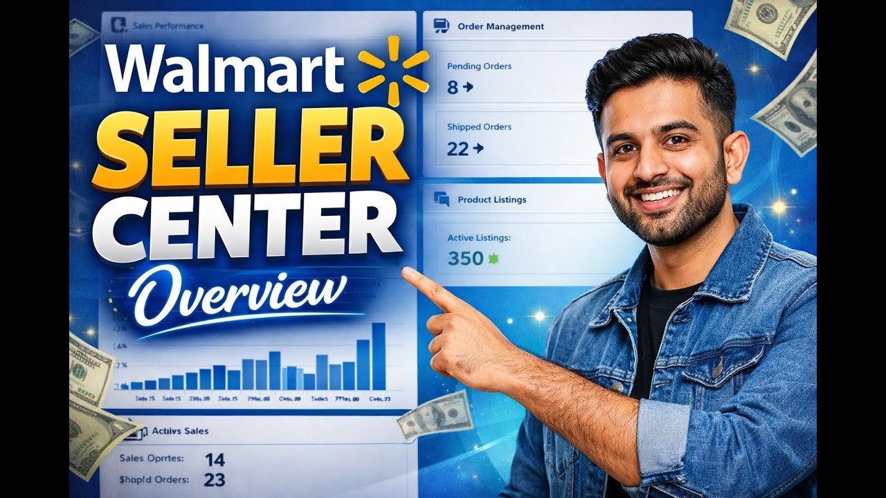 Walmart Seller Center Complete Overview | Full Tutorial for Beginners 2025