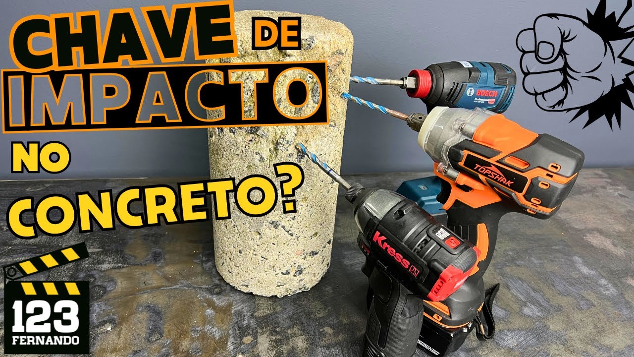 BROCA DE WIDEA VAI BEM  NA CHAVE DE IMPACTO e na PARAFUSADEIRA DE IMPACTO?